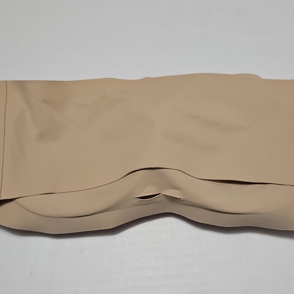 Aerie Light Tan Seamless Bandeau With Removable Pads Size L - Picture 4 of 8